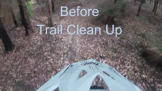 MTB Trails are not maintained by Forrest Fairies