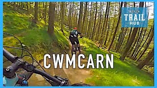Riding Cafall loop and some DH at Cwmcarn Bike...