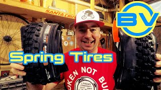 New Mountain Bike Tires - Maxxis DHR2 &...