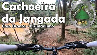 Cachoeira da Jangada de Bike, em Casa Branca...
