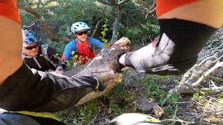 The Perfect MTB Crash on Car Wreck in Aliso...