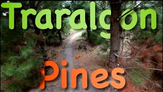 Downhill trail at Traralgon pines!