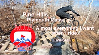 pine hills mountain bike trail