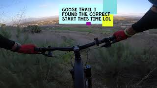 First MTB rides down Goose Trail and The Wise...