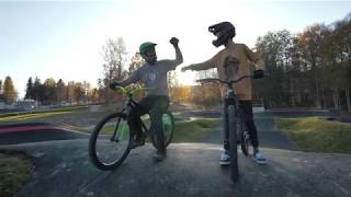 Dual Pumptrack i Järvsö Skillspark