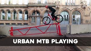 Street MTB Jibbing In Glasgow