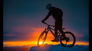 EPIC SUNSET MOUNTAIN BIKING! - #83