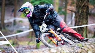 Downhill MTB Race Into A Mud Bath Yet So Fun!!!