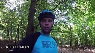 Tidworth Freeride Bikepark, POV of the trail...