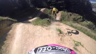 Ben Deakin following Andrew Neethling Down Mr...