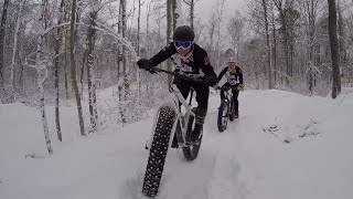 Fat Bike Ride at Snowkraft New Year's Day 2019!