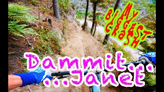 Dammit Janet/My biggest crash yet HAHA