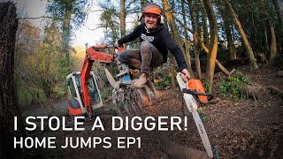 I STOLE MY BROTHERS DIGGER!! DAY #1 OF BACK...