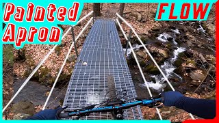 Awesome Flow! Painted Apron, Port Jervis, NY