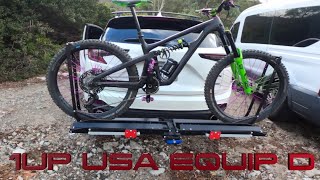 Review of 1Up USA brand new Equip D bike rack...