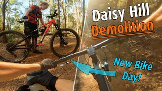 Demolishing Daisy Dirt on Dan's Dually - Daisy...