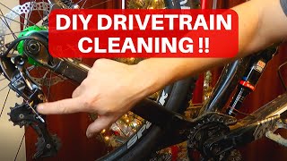 How to Clean Your Bike Drivetrain | DIY !!