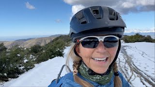 Mountain Biking in Southern California OC Snow...