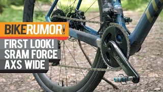First Look! SRAM Force AXS Wide