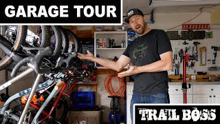 PRO MOUNTAIN BIKER GARAGE AND BIKE TOUR