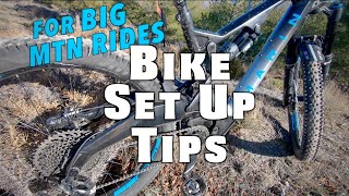 Enduro Bike Set Up For Big Mtb Riding