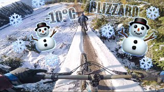 Blizzard Shenanigans in Hafjell Bike...