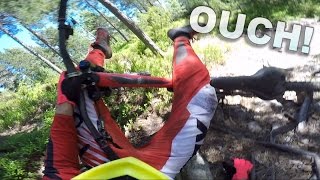 Downhill Crash & Funny Moments Compilation...