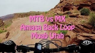 MTB vs. MX in Moab, Utah