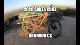 2020 Santa Cruz Bronson 1st Ride - 2.7K Gopro...