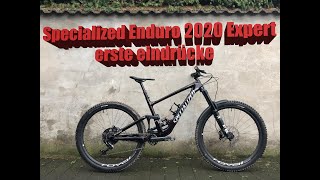 Specialized Enduro 2020 Expert, erste eindrücke