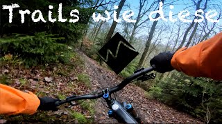 MTB Trails Glüder, wenn Nass dann rutschig