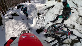 Rutschpartie im Schneematsch | MTB Tour mit...