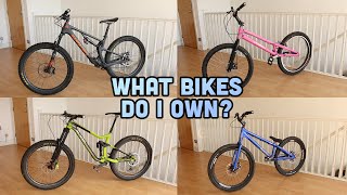 What Bikes Do I Own? Most Are Second Hand!