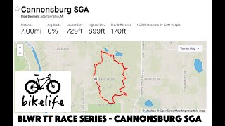 BLWR TT Race Series   Cannonsburg SGA