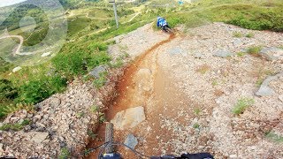 The steepest trail at Les 7 laux bike park is...