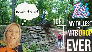 Mom Didn't Want Me to Do It...10ft Drop at...