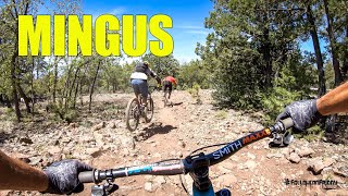 DH Shuttle Laps on Mingus Mtn.