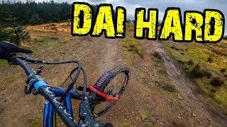 Dai Hard Bike Park Wales - Black Trail (Full Run)