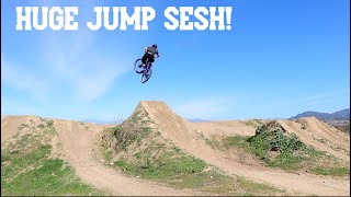MOUNTAIN BIKE JUMP SESSION! | SENDING BIG MTB...