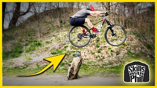 Pro Mountain Biker Shows How to Bunny Hop ????