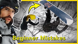 Beginner Snowboarding Tips and Common Mistakes