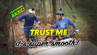 What will happen when Brian rides my backyard...