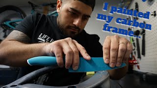 Painting a Carbon Frame (Yeti SB5) | MTB...