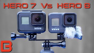 Hero 8 Vs Hero 7 // MTB Stabilisation and...