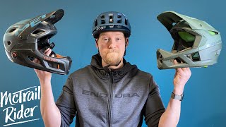 What MTB Helmet? Open Face, Full Face Or...