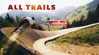 ALL TRAILS of SAALBACH in ONE DAY | GoPro MTB...