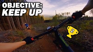 Trying to Not Get Dropped | MTB