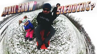 April SNOW Showers... not enough snow to go...