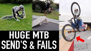 QUARANTINE CLIPS #4// HUGE MTB SEND'S & FAILS!
