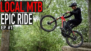 TRIALS, STAIRS & JUMPS// LOCKDOWN RIDE!